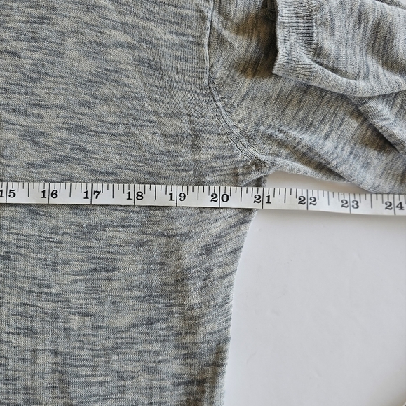 ARITZIA Wilfred Balzac Linen Blend Sweater Heather Gray Size M - Picture 9 of 12